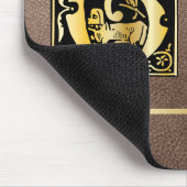 16e eeuw Mythische creaties Decoratief Kapitaal G Muismat (Hoek)