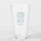 16e eeuw Mythische creaties Decoratief Kapitaal J Glas (Achterkant)