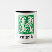 16e eeuw Mythische creaties Decoratief Kapitaal K Mok (Midden)