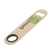 16e eeuw Mythische creaties Decoratief Kapitaal N Speed Flessenopener (Achterkant Gekanteld)