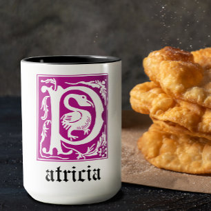 16e eeuw Mythische creaties Decoratief Kapitaal P Mok