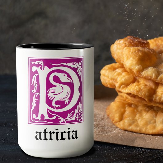 16e eeuw Mythische creaties Decoratief Kapitaal P Mok