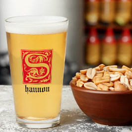 16e eeuw Mythische creaties Decoratief Kapitaal S Glas