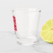 16e eeuw Mythische creaties Decoratief Kapitaal Y Shot Glas (Rechts)