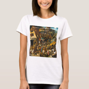 16e eeuw Nederlands kunst en beroemd spreekwoord T-shirt