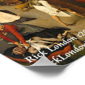 16e eeuw Nederlands schilderij en beroemd Proverb- Poster (Hoek)