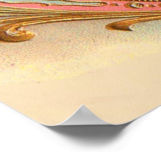 16e eeuw sigarenroker poster (Hoek)