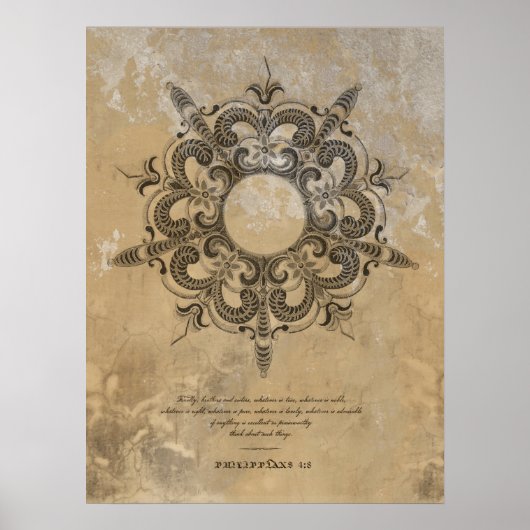 16E EEUWENSE STROOM MET SCHRIPTUUR POSTER (Voorkant)