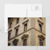 16e-eeuws palazzo met  , Florence, Briefkaart (Voorkant / Achterkant)