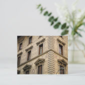 16e-eeuws palazzo met  , Florence, Briefkaart (Staand voorkant)