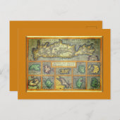 16e-eeuws  Zeldzaam Briefkaart (Voorkant / Achterkant)