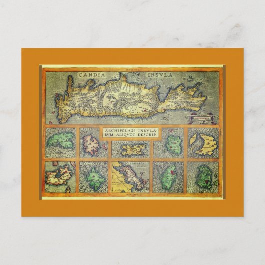 16e-eeuws  Zeldzaam Briefkaart (Voorkant)