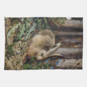 16e-eeuwse boskunst theedoek (Horizontaal)