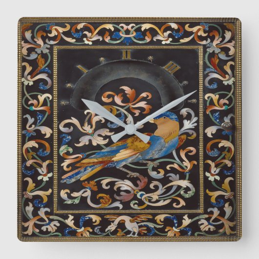 16e-eeuwse Italiaanse design wandklok (Voorkant)