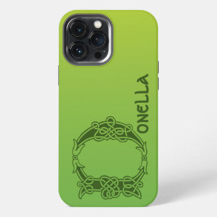16e-eeuwse Keltische Knoop Versierde Hoofdletter D iPhone 13 Pro Max Hoesje