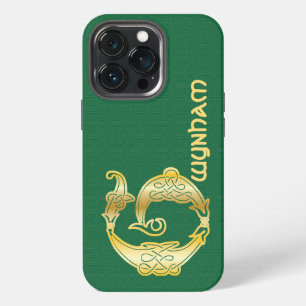 16e-eeuwse Keltische Knoop Versierde Hoofdletter G iPhone 13 Pro Hoesje