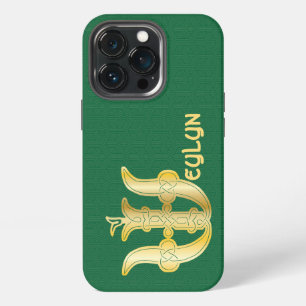 16e-eeuwse Keltische Knoop Versierde Hoofdletter W iPhone 13 Pro Hoesje