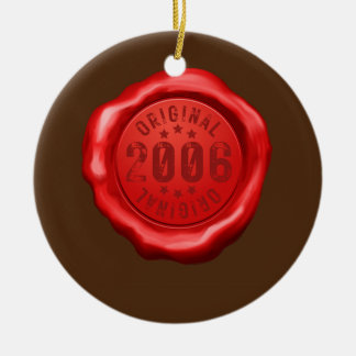 16e geboorte-kind-meisje 2006 16 jaar keramisch ornament