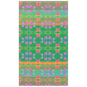 16e Jubileum kaarsen & Statice tafelkleed (Voorkant)