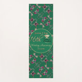 16e Jubileum-kaarsen voor bruiloft en stroommoft Yogamat (Voorkant)