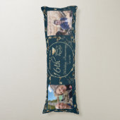 16e Jubileum voor bruiloft 2Fotokaarsen en statist Lichaamskussen (Voorkant Verticaal)