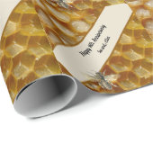 16e Jubileum voor bruiloft, Wax Cadeaupapier (Rol Hoek)