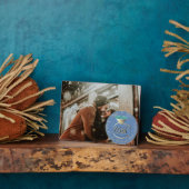 16e Jubileum voor weddenschappen Peridot Ring Plaq Fotoplaat (Zijkant)