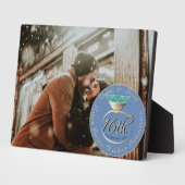 16e Jubileum voor weddenschappen Peridot Ring Plaq Fotoplaat (Zijkant)