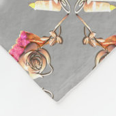 16e Jubileum-wasstraat voor bruiloft, peridot & sa Fleece Deken (Hoek)