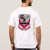 16e legeringenieur bataljon militair t-shirt (Achterkant)