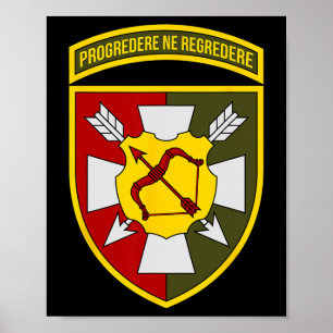 16e Legerkorps (Oekraine) Oekraïense Militaire Poster