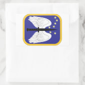16e Luchtvaartbrigade Rechthoekige Sticker (Tas)