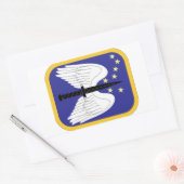 16e Luchtvaartbrigade Rechthoekige Sticker (Envelop)