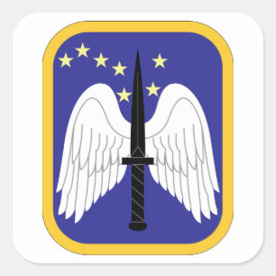 16e Luchtvaartbrigade Vierkante Sticker