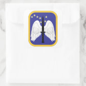 16e Luchtvaartbrigade Vierkante Sticker (Tas)