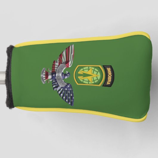 16e Militaire Politie Brigade-Airborne Eagle Golfheadcover (Voorkant)