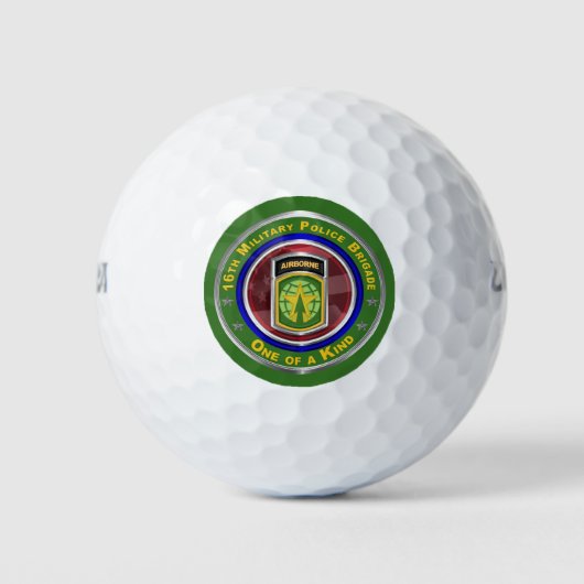 16e Militaire Politie Brigade-Airborne Golfballen (Voorkant)