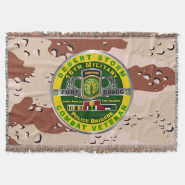 16e Militaire Politie Brigade Desert Storm Veteraa Deken