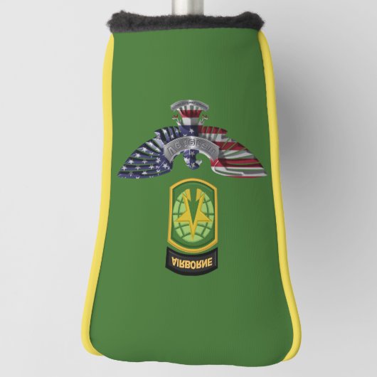 16e Militaire Politiebrigade-Airborne Eagle Golfheadcover (Draai 90)