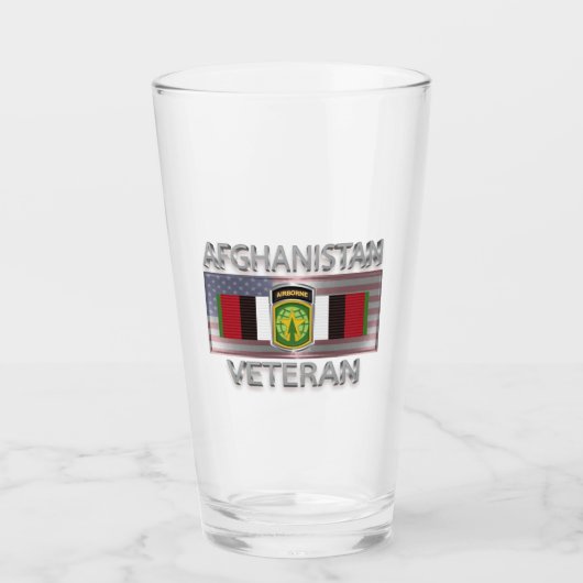 16e MP Brigade Afghanistan Veteran Glas (Voorkant)