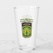16e MP Militaire Politie Brigade Glas (Achterkant)