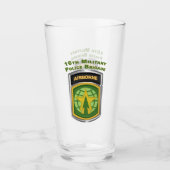 16e MP Militaire Politie Brigade Glas (Voorkant)
