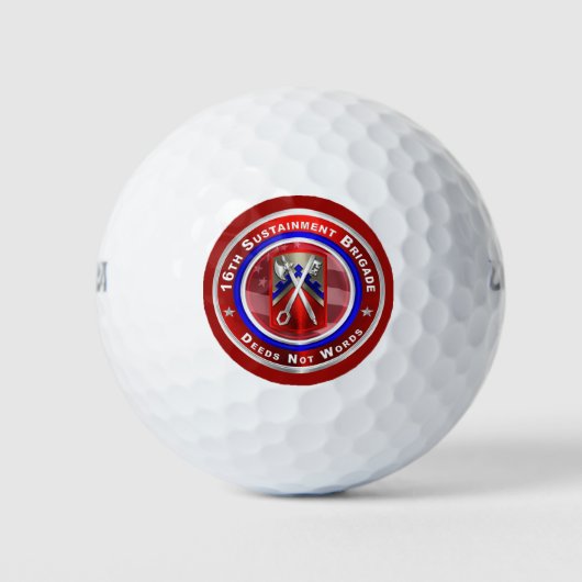 16e Ondersteuningsbrigade Golfballen (Voorkant)