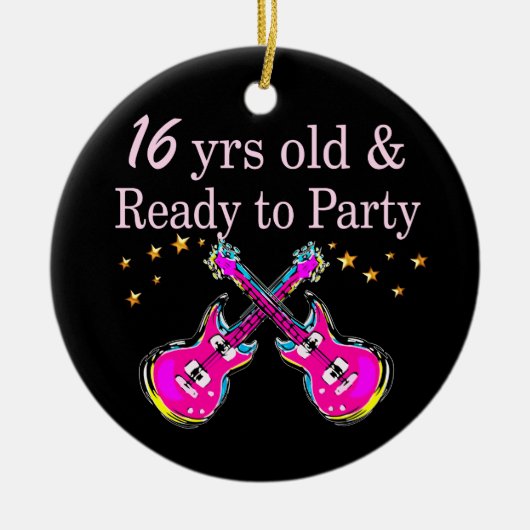 16E ROCKSTER KERAMISCH ORNAMENT (Voorkant)