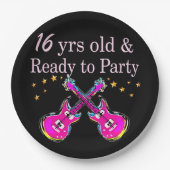 16E ROCKSTER PAPIEREN BORDJE (Voorkant)