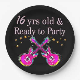 16E ROCKSTER PAPIEREN BORDJE