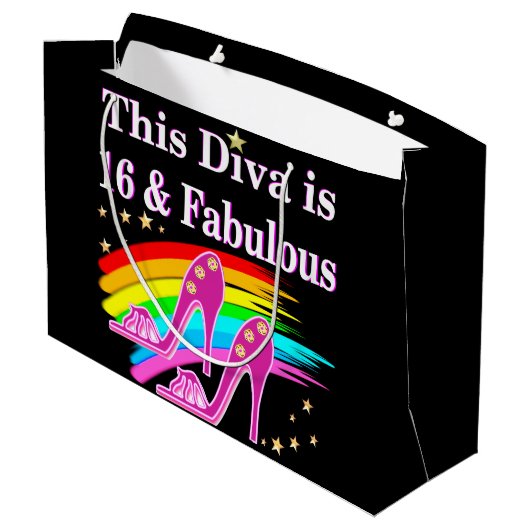 16E ROZE SCHOENENKONINGIN LARGE CADEAUTASJE (Achterkant Gekanteld)