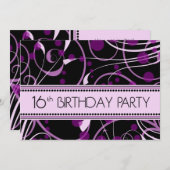 16e trimester van de Paarse tribune Kaart (Voorkant / Achterkant)