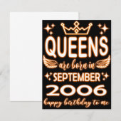 16e verjaardag (Voorkant / Achterkant)