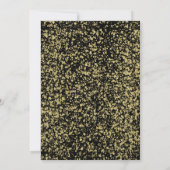 16e verjaardag, 16e verjaardag, Glitter Gold, tick Kaart (Achterkant)